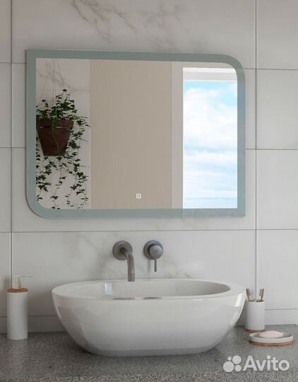 Зеркало с подсветкой для ванной