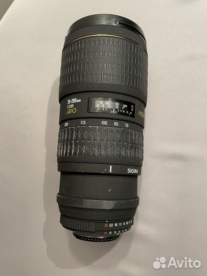 Объектив Sigma 70-200 mm 1:2.8 D APO
