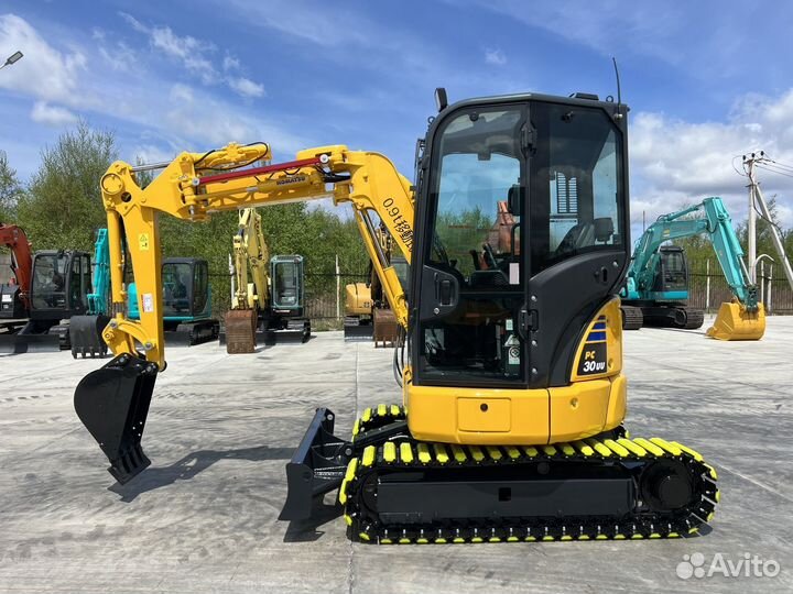 Мини-экскаватор Komatsu PC30UU, 2023