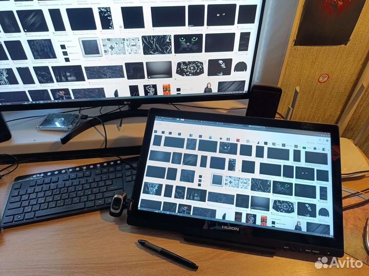 Графический планшет huion kamvas GT-191