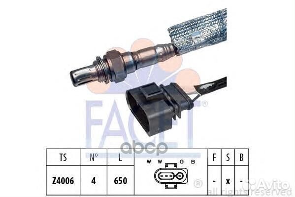 Лямбда зонд 10.7052 Facet