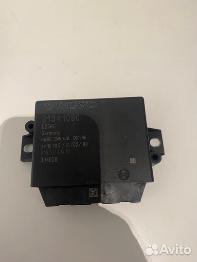 Блок управления парктроником volvo