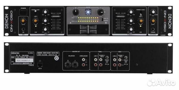 Denon DN-X050 2-канальный DJ-микшер рэковый