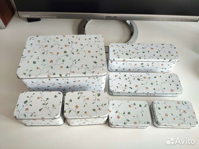 Набор коробок для хранения IKEA Флатэн