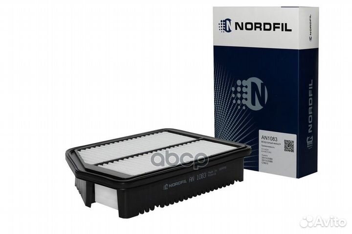 Фильтр воздушный Hyundai-KIA AN1083 nordfil
