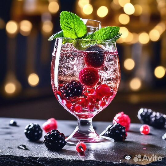 Фото напитков на подрамнике