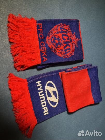 Шарф (роза) цска 2 шт