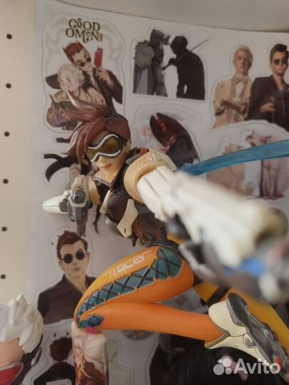 Фигурки Overwatch Трейсер и Soldier 76