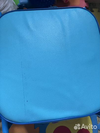 Санки двойные/для двойни с кожанными стденьями