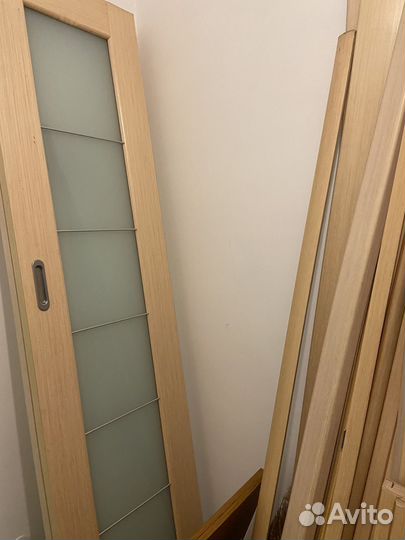 Двери межкомнатные из массива бу