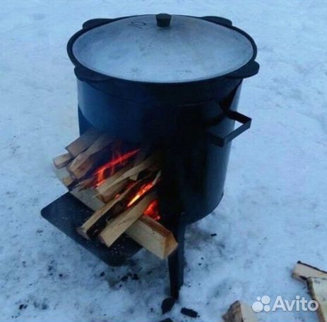 Казан печь под казан