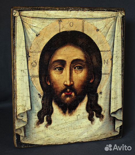 Икона Спас Нерукотворный Симона Ушакова xvii века