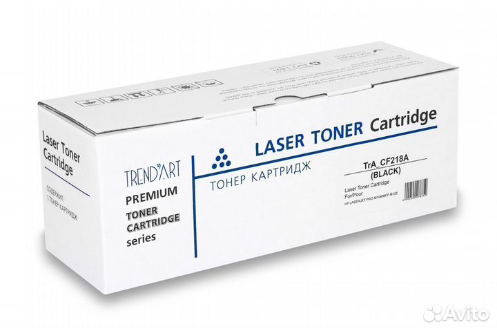 Оптом - картридж CF218A TrendArt для HP