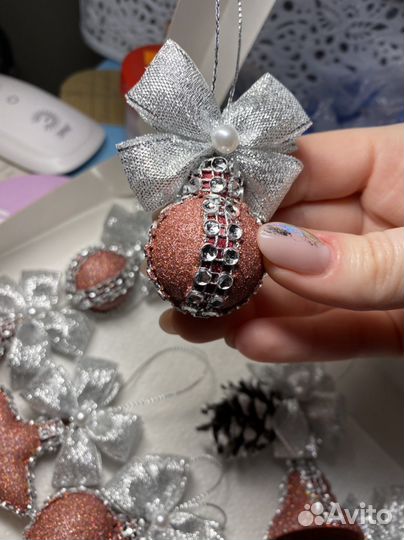 Ёлочные игрушки для маленкой ёлки