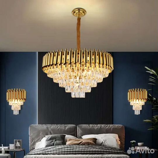 Люстра хрусталь