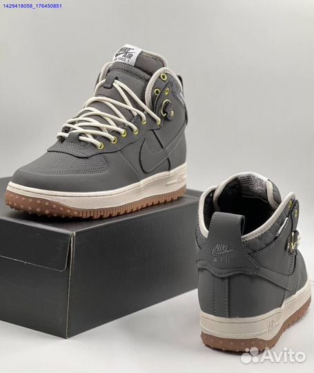 Кроссовки Nike Air Force 1 Duckboot (с мехом) (Арт.39630)