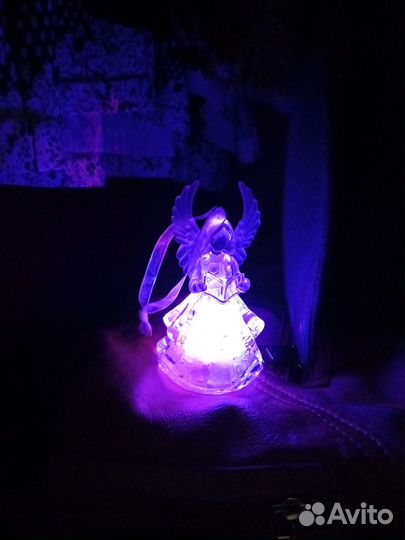 Ёлочная игрушка светящаяся