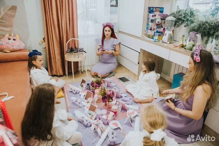 Детская шоу программа спа-вечеринка