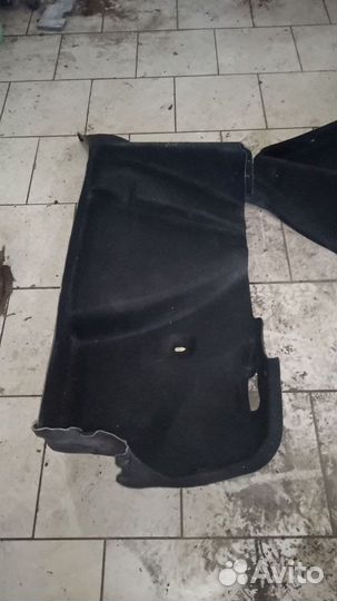 Обшивка боковая багажника renault fluence