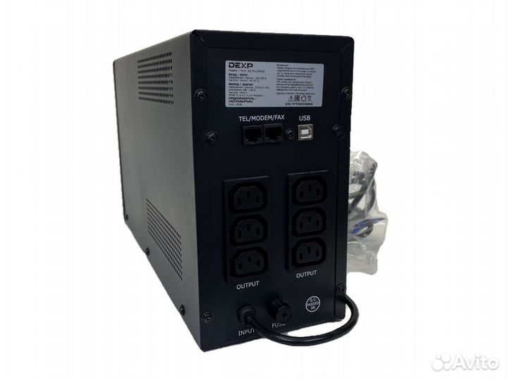 Источник бесперебойного питания Dexp IEC Pro2000VA