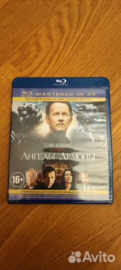 Blu ray фильмы Леон,Ангелы и демоны,Троя,Схватка