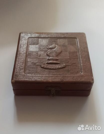 Дорожные шахматы в футляре 50-е г.г. СССР