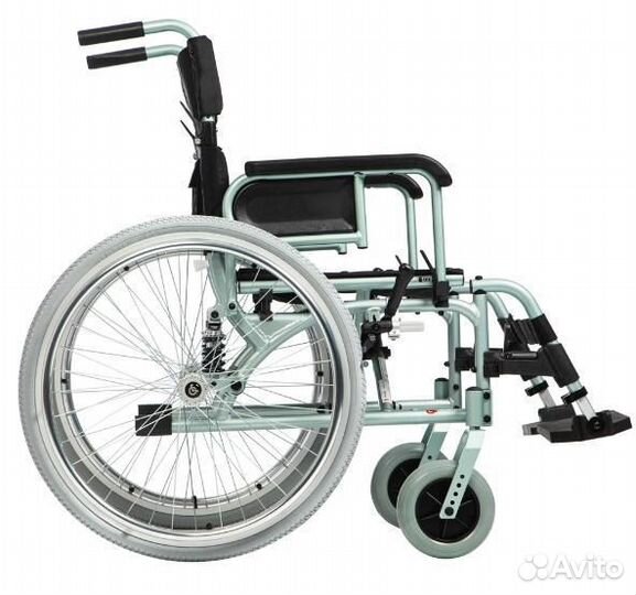 Кресло-коляска инвалидная с подвеской Delux 510