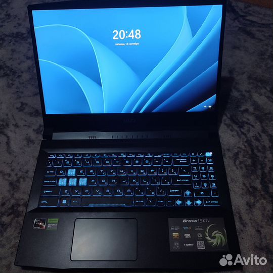 Игровой ноутбук msi bravo 15