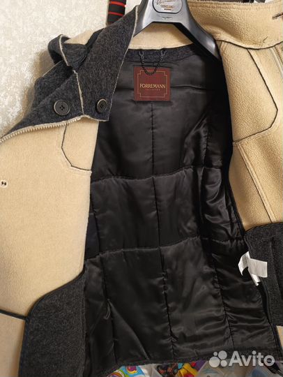 Пальто мужское с капюшоном