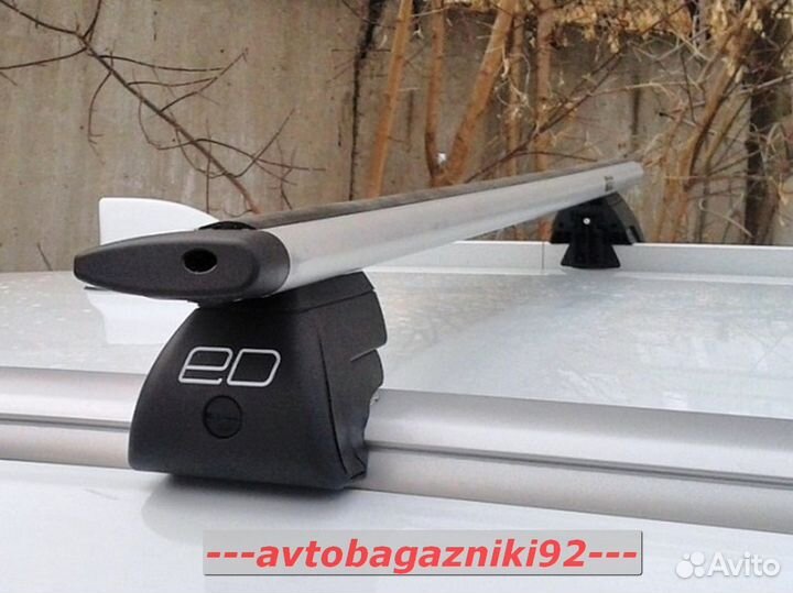 Багажник на Hyundai IX35 интегрированный рейлинг