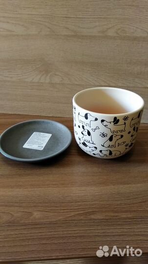 Горшок керамический новый 