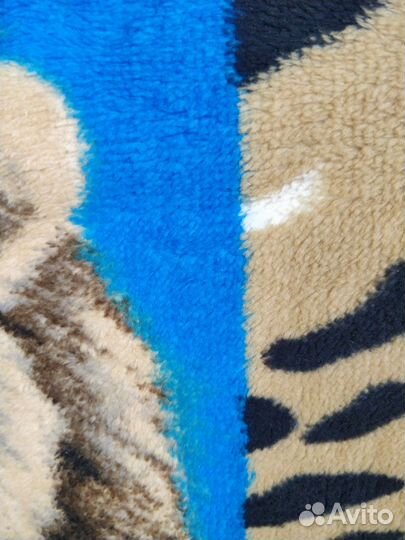 Покрывало плед из велсофта 180х205