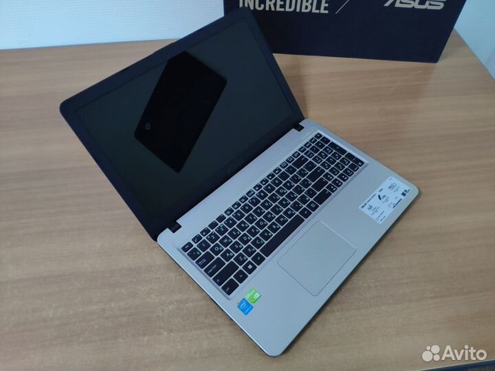 Ноутбук бу asus / core i3 / geforce / упаковка