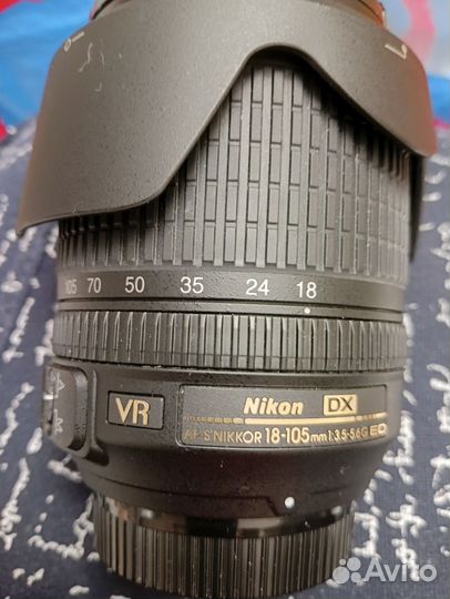 Объектив nikon 18 105