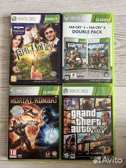 Лицензионные диски Xbox 360