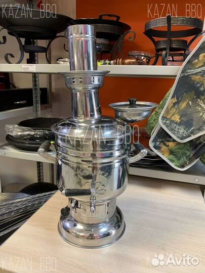 Самовар на дровах