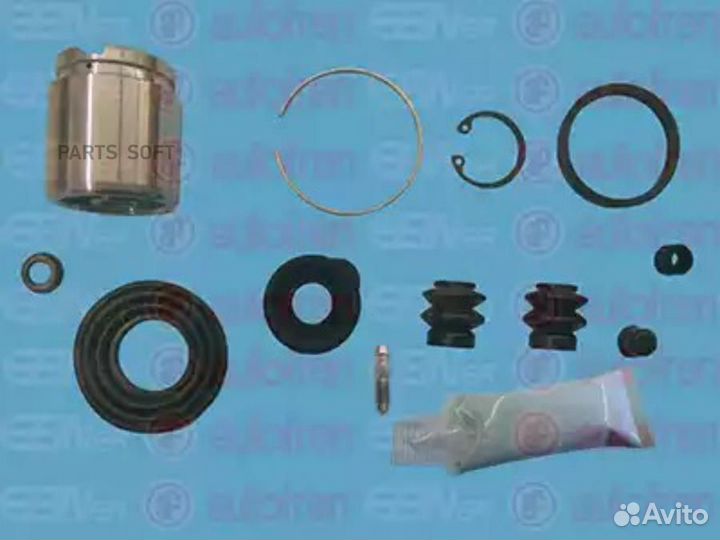 Р/к заднего суппорта с поршнем