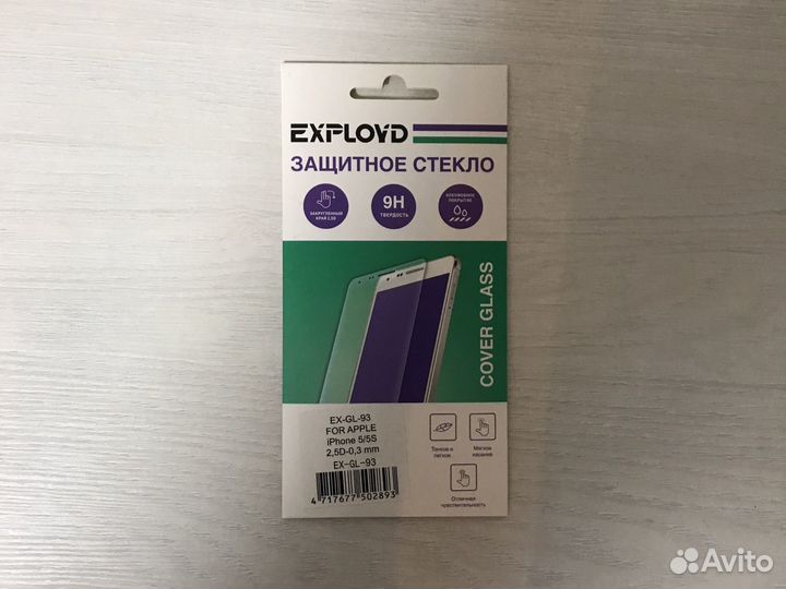 Защитное стекло на iPhone