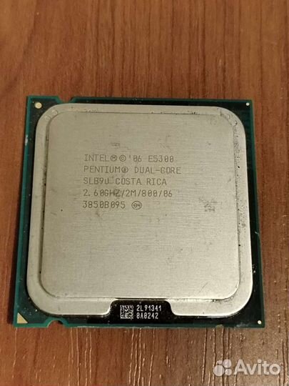 Процессор intel pentium e5300