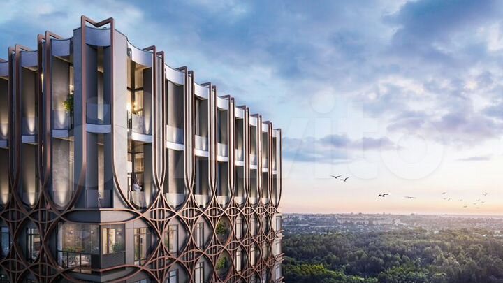 2-к. квартира, 66,7 м², 11/21 эт.