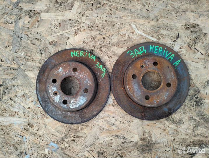 Диск тормозной задний Opel Meriva (A) рест. 2008