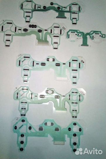 PS2 PS3 PS4 Печатные платы геймпадов кнопки мембра