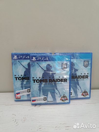 Игра для PS4 Rise of the Tomb Raider новая