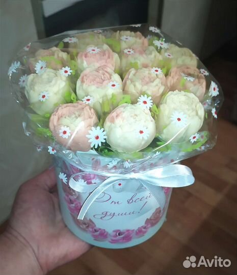 Шоколадные пионы