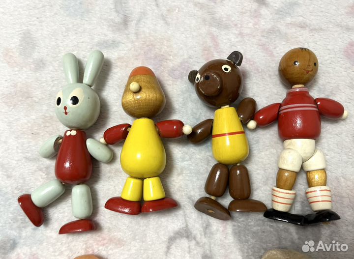Деревянные игрушки СССР