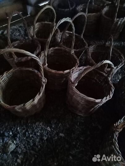 Корзина плетеная