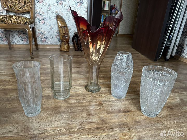 Хрустальные вазы
