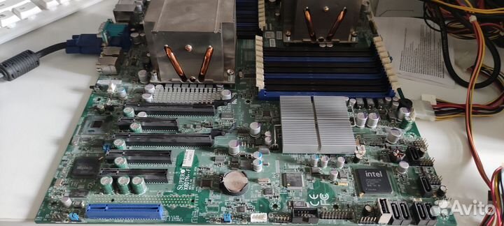 Серверная атеринская плата supermicro X8DTN-F