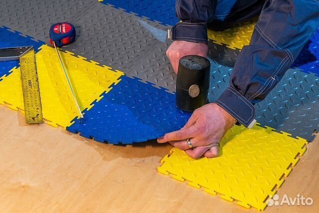 Модульная плитка пвх