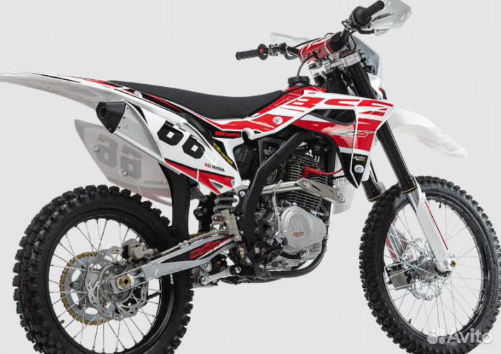 Кроссовый мотоцикл BSE Z5 250e 21/18 Red Black 5